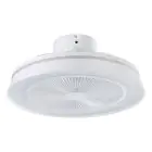 Eglo Plafondventilator Vallonia 1 ABS Wit 31.7W 3200lm - 827-865 Afstembaar Wit + RGB | Dimbaar