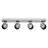 Ledvance LED Decor Spot Jupiter Zilver 22W 730lm - 830 Warm Wit